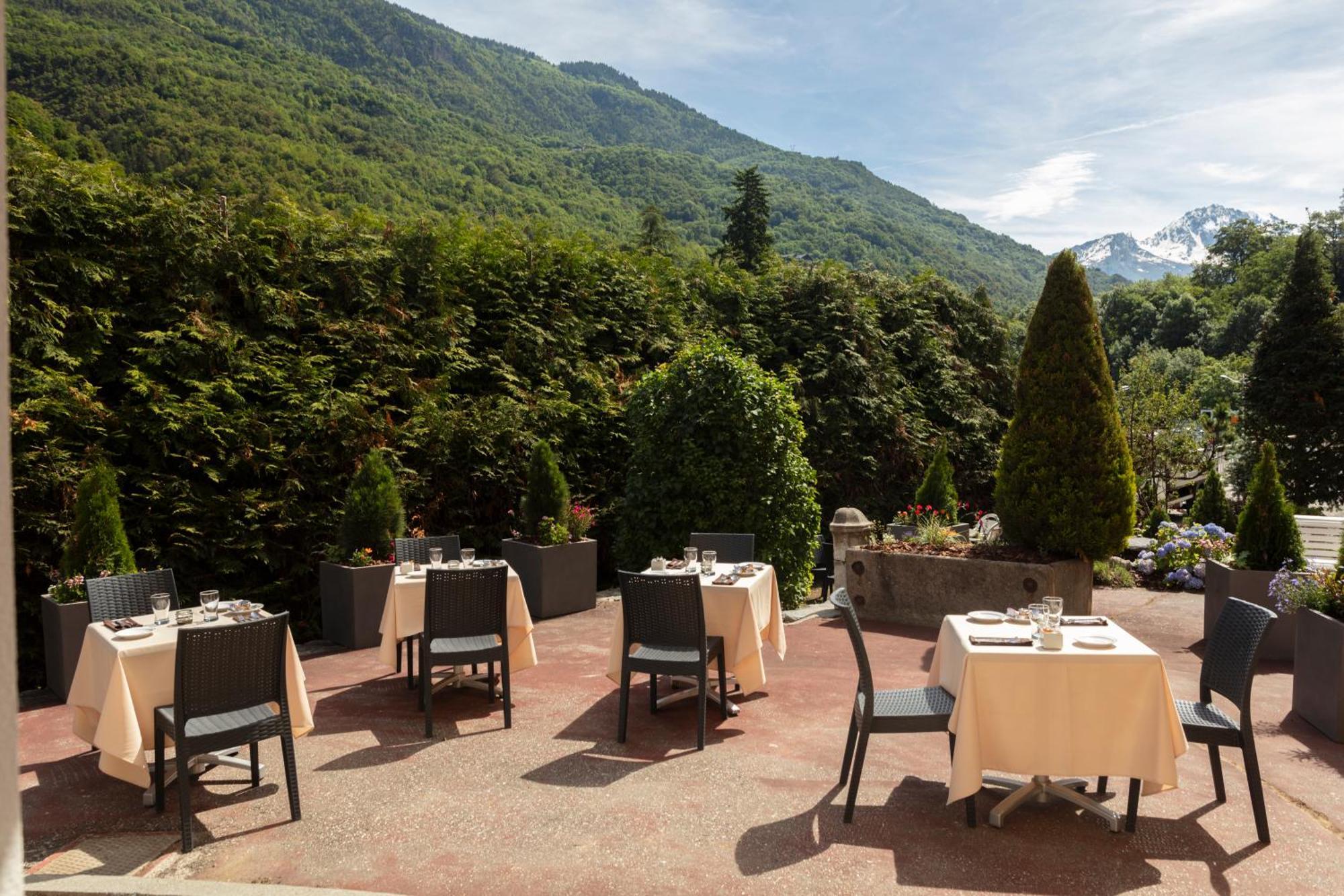 Hotel Le Belvedere Brides-les-Bains Buitenkant foto
